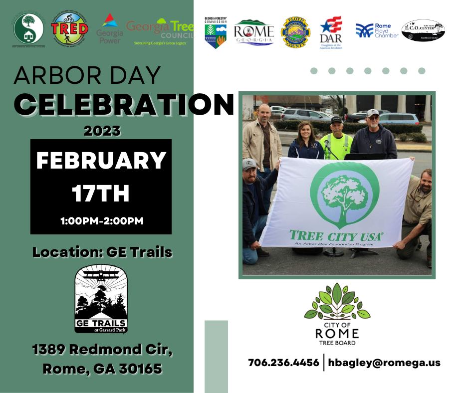 CELEBRATES ARBOR DAY THIS FRIDAY WLAQAM
